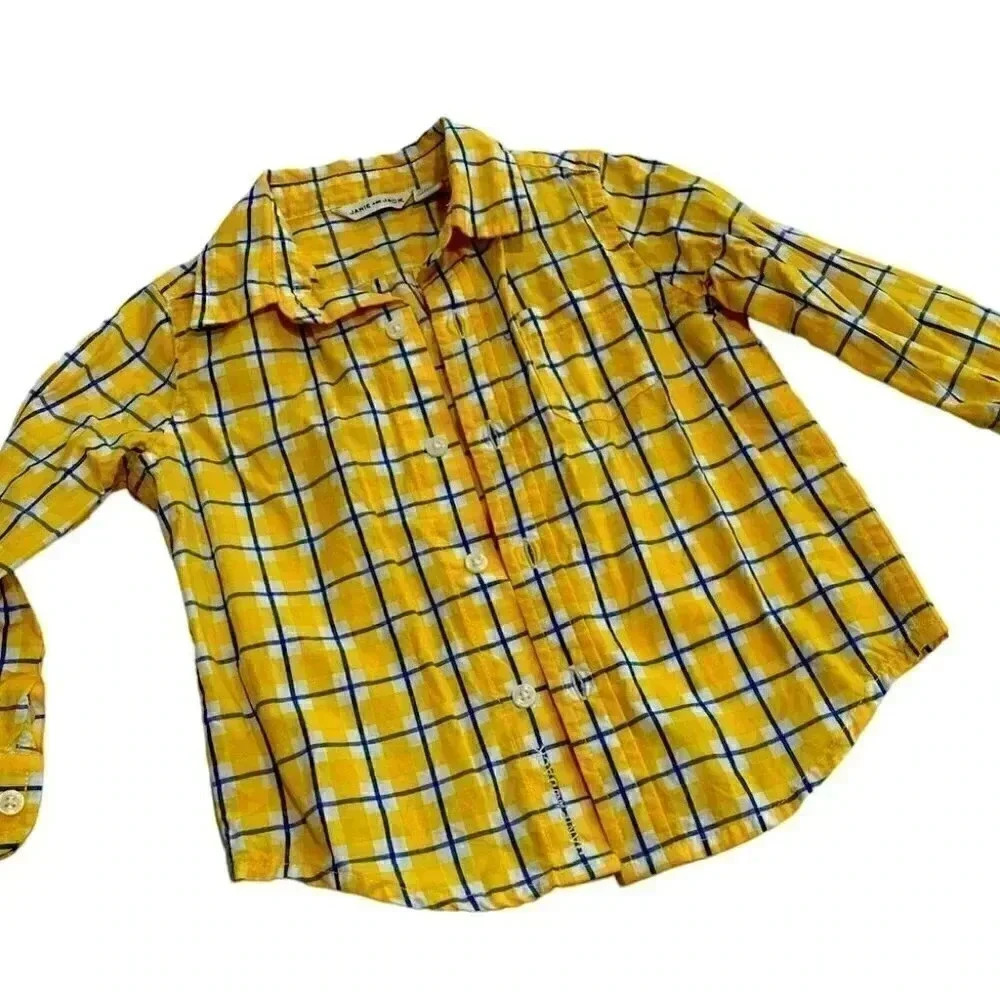 Janie and Jack button front shirt